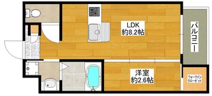 リアコート上新庄の物件間取画像